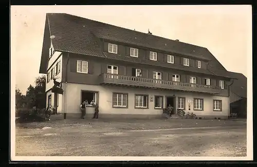 AK Herzogsweiler, Gasthaus und Pension zum Hirsch