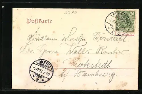 AK Rendsburg, Altstädter Markt und Rathhaus