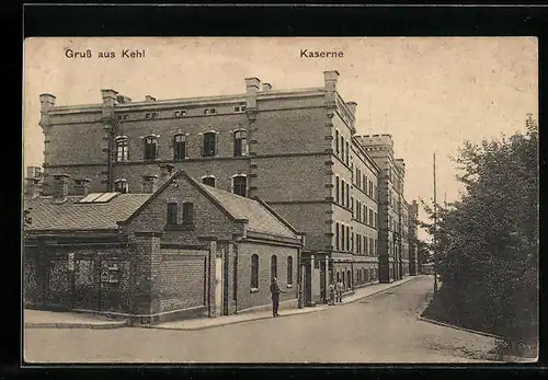 AK Kehl, Blick auf Kaserne