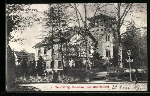 AK Weinsberg, Kernerhaus, jetzt Kernermuseum