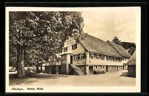 AK Ehlenbogen, Gasthaus Mittlere Mühle