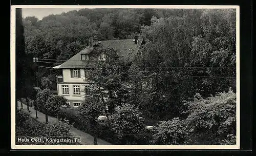 AK Königstein i. Ts., Blick auf das Haus Ott