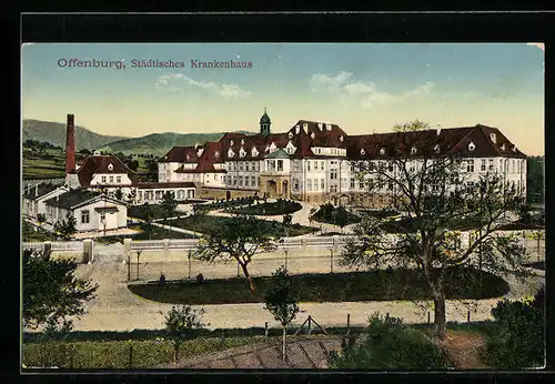 AK Offenburg, Partie am städtischem Krankenhaus