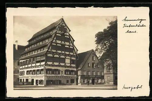 AK Hemmingen, Blick auf das Siebendächer Haus