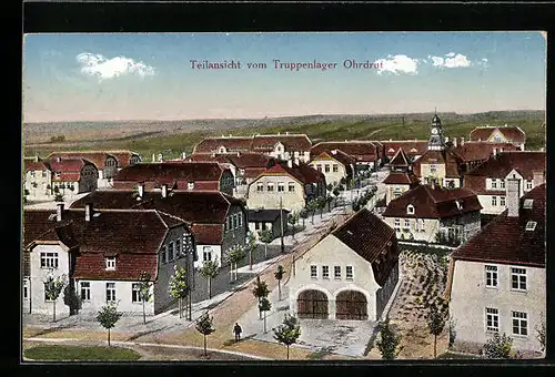 AK Ohrdruf, Teilansicht vom Truppenlager