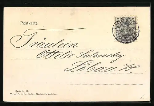 AK Alt-Heidelberg, Betrunkene Studenten beim Feiern