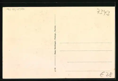 AK Kuchen, Turn- und Festhalle des Freien Turn- und Sportvereins, Selbst erbaut 1928-1929