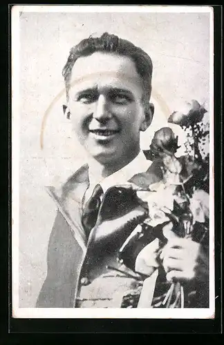 AK Portrait Charles Lindbergh