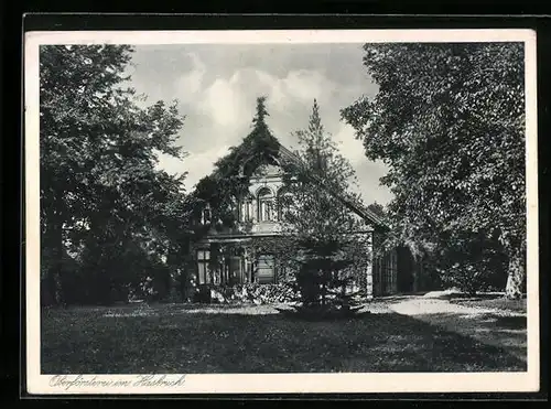 AK Hasbruch, Blick auf die Oberförsterei