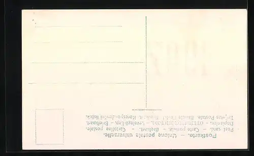 AK Jahreszahl 1907, Zum Jahreswechsel die besten Wünsche