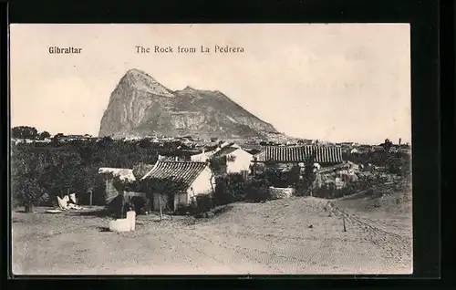 AK Gibraltar, The Rock from La Pedrera