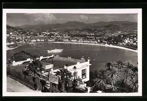 AK San Sebastian, Vista desde el Monte Igueldo