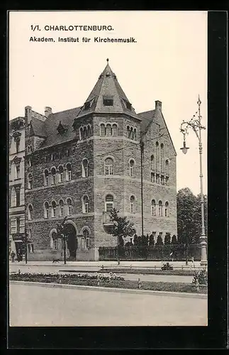 AK Berlin-Charlottenburg, Akadem. Institut für Kirchenmusik