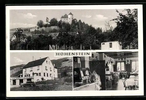 AK Hohenstein b. Ludwigsburg, Gasthaus zum Jägerhaus