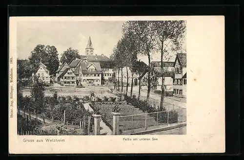 AK Welzheim, Partie am unteren See