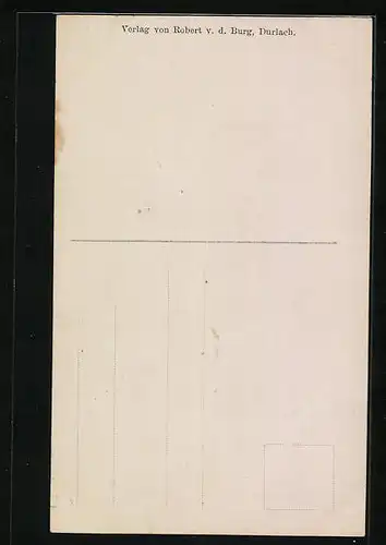 AK Durlach, Villa-Merton, Kamin