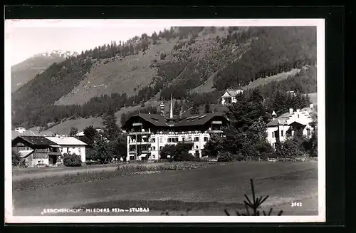 AK Mieders /Stubai, Hotel Lerchenhof