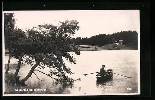 AK Lans, Lansersee mit Boot