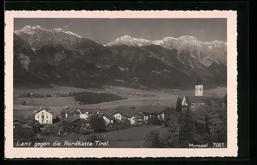 AK Lans, Teilansicht mit Kirche