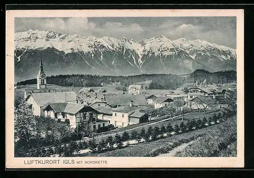 AK Igls, Teilansicht mit Nordketette