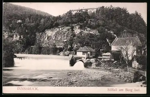 AK Innsbruck, Stillfall am Berg Isel