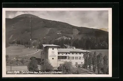 AK Igls, Talstation der Patscherkofelbahn