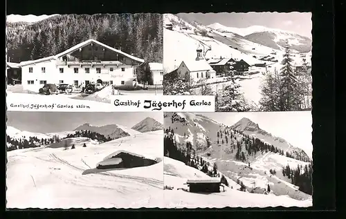 AK Gerlos, Gasthof Jägerhof im Winter