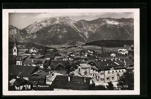 AK Igls, Panorama des Dorfes