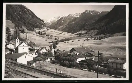 AK Vals, Ortsansicht aus der Vogelschau