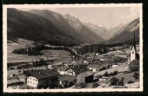 AK Trins, Ortsansicht aus der Vogelschau