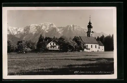 AK Judenstein, Ortsansicht mit Bettelwurf