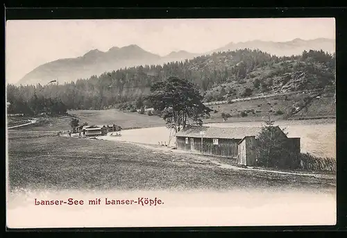 AK Lans, Lanser-See mit Lanser-Köpfen
