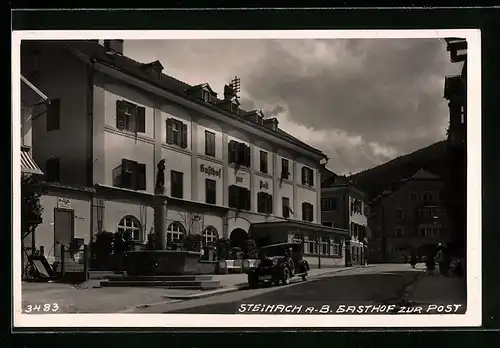 AK Steinach a. B., Gasthof zur Post