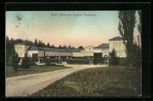 AK Königswart, Fürstl. Metternich. Schloss