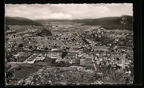 AK Ebingen, Blick vom Malesfelsen