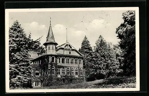 AK Lindschied bei Bad Schwalbach i. Ts., Ansicht von Haus Schwalbach