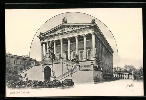 AK Berlin, Ansicht der National-Gallerie