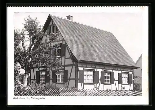 AK Villingendorf, Ansicht eines Wohnhauses B.