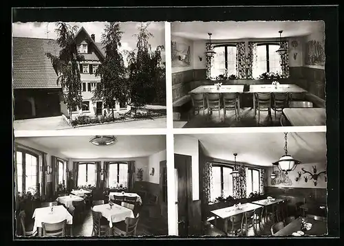 AK Martinsmoos /Krs. Calw, Innenansicht vom Schwarzwaldhof