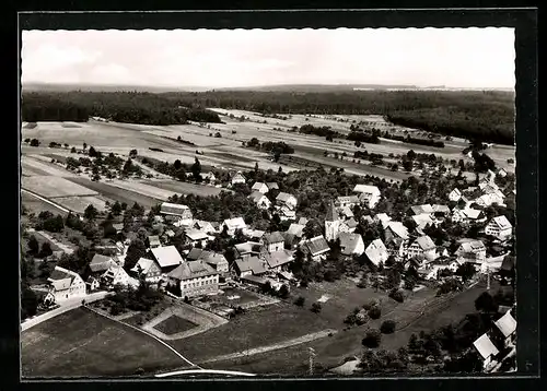 AK Neuweiler /Kreis Calw, Ortsansicht vom Flugzeug aus