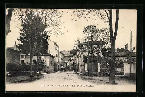 AK Beaurepaire, Entrée de Beaurepaire et le Château