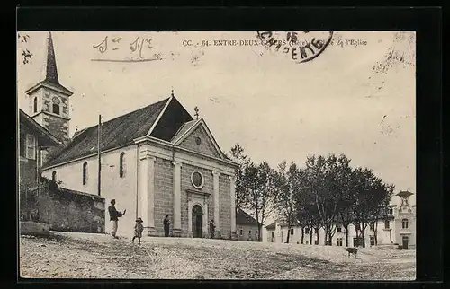 AK Entre-Deux-Guiers, Place de l`Eglise