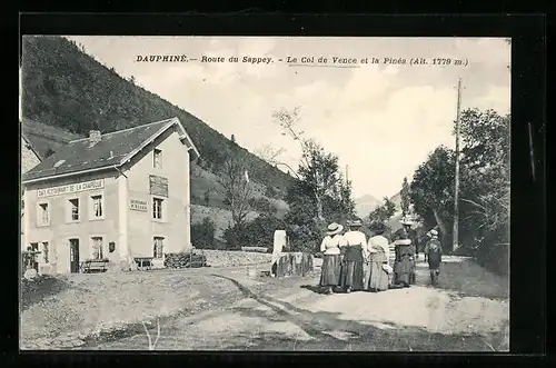 AK Route du Sappey, Le Col de Vence et la Pinéa