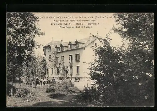 AK Monestier-de-Clermont, Nouvel Hôtel Piot