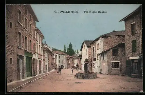AK Viriville, Place des Buttes