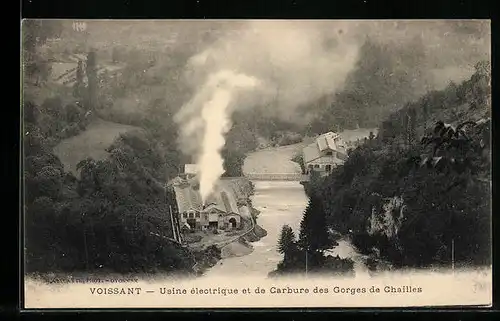 AK Voissant, Usine électrique et de Carbure des Gorges de Chailles