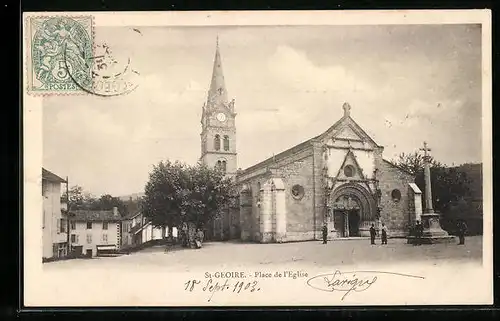AK St-Geoire, Place de l`Eglise