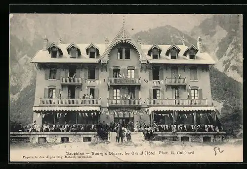 AK Bourg-d`Oisans, Le Grand Hôtel