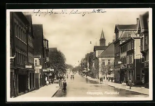 AK Göppingen, Geschäfte in der Poststrasse