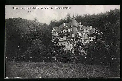 AK Asbach bei Schmalkalden, Hotel zum Hachelstein